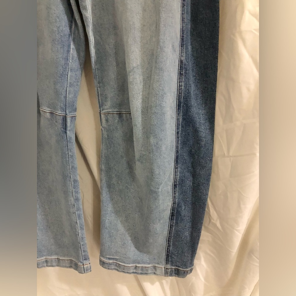 Frayed soraya wash rhinestone bow adorned barrel ankle jeans size 26 brand new - Picture 16 of 16